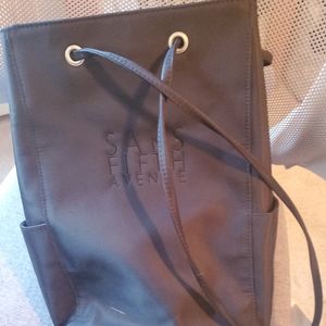 Saks 5th Avenue Womens backpack purse